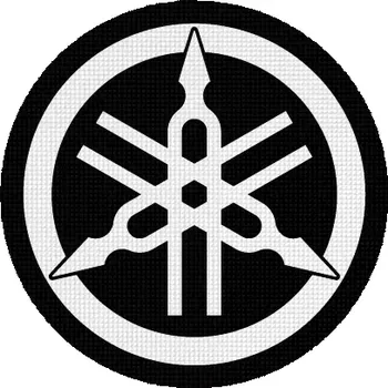 Nášivka Pelisport Nažehlovačka Yamaha black ø 45 mm