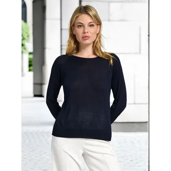 Dámská móda Sinsay - Svetr s&nbsp;dlouhými rukávy - námořnická modrá - 021AU-59X - 021AU-59X-XXS-1