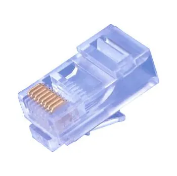 Síťový kabel Konektor UTP RJ45 (8p8c), Cat5E, 50µm, licna(lanko) - 100 ks IDA0035