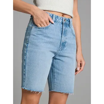 Dámská móda Sinsay - Džínové kraťasy - modrá - 4512X-05J - 4512X-05J-44-1