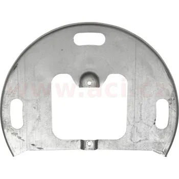 Brzdový kotouč Ochranný plech proti rozstřikování, brzdový kotouč VAN WEZEL 2815373