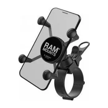 Kompletní sestava univerzálního držáku X-Grip na řídítka do průměru 60 mm, RAM Mounts