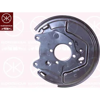 Brzdový kotouč Ochranný plech proti rozstřikování, brzdový kotouč KLOKKERHOLM 8109376