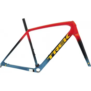 Cyklistika TREK Boone Disc rám 2023 radioactive red-navy to teal fade, 56