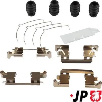 Přislušenství brzdového systému Sada příslušenství, obložení kotoučové brzdy JP GROUP 3464003410