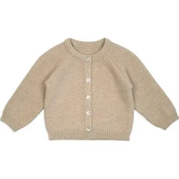 LODGER Pletený svetřík Merino Beige Vel. 68