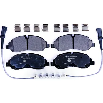 Brzdová destička Sada brzdových destiček, kotoučová brzda HELLA 8DB 355 021-571