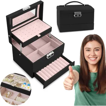 Šperkovnice Šperkovnice MS - 704 černá