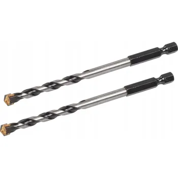 Vrták Vrtáky do vrtačky na betonu 7,0 mm 2 kusy HEX