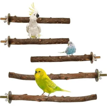 Pro ptáka UMLIPOT 5dílná bidýlka pro andulky, 20 cm, 25 cm bidýlka do ptačí klece, sada bidýlek pro andulky,