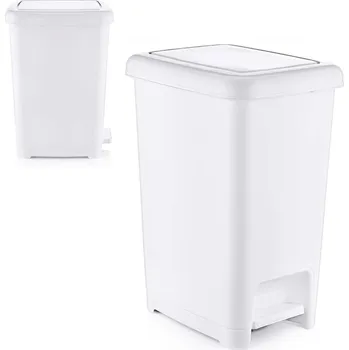 Odpadkový koš Koš Katex 60L na odpadky s pedálem, úzký kontejner pro třídění odpadu