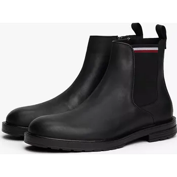 Pánská zimní obuv Tommy Hilfiger pánské černé boty 30001453-8721222361879