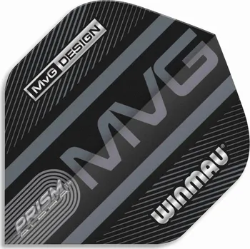 Winmau Letky Prism Alpha - Michael van Gerwen 2021 - Black & Grey W6915.187