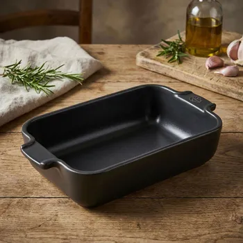 PEUGEOT Appolia 18 x 12 cm šedá - keramická žáruvzdorná mísa na dušení