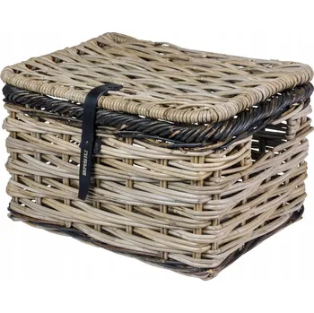 Košík na láhev Zadní košík na kolo Basil Dijon L na nosič, proutěný