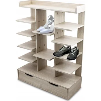 Botník Botník Bituxx 80 x 103 x 32 cm, odstíny šedé