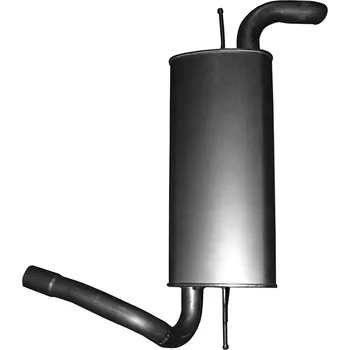 Výfukový systém Zadní tlumič výfuku NOVAK 07.872