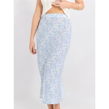 Dámská sukně Sinsay - Maxi sukně s květinovým vzorem - vícebarevná - 2270Z-MLC - 2270Z-MLC-M