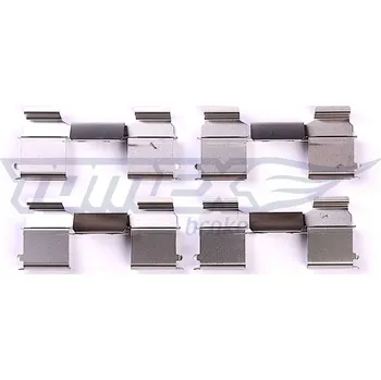 Přislušenství brzdového systému Sada příslušenství, obložení kotoučové brzdy TOMEX Brakes TX 44-39