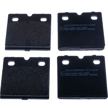 Brzdový systém Sada brzdových destiček, kotoučová brzda DENCKERMANN B111908