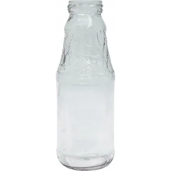 Láhev Láhev na džus Soczek 330 ml na šťávy a nápoje, sklo čiré
