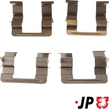 Brzdový systém Sada příslušenství, obložení kotoučové brzdy JP GROUP 3864003110