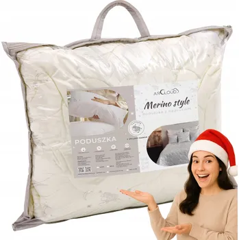 Polštář ARC Merino Béžová Polštář 40x40 Polštář HIPOALERGENNÍ prémiový BÉŽOVÝ