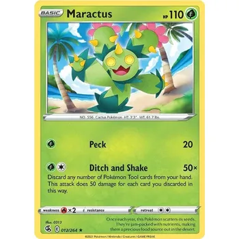 Karetní hra Maractus 012/264 - Fusion Strike Typ karty: Non-Holo