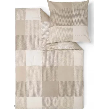 Povlečení Povlečení saténová/flanelová bavlna bugatti 5104-360 Béžová
