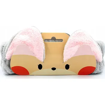 Čelenka Kosmetická čelenka do vlasů s mašle – modrá