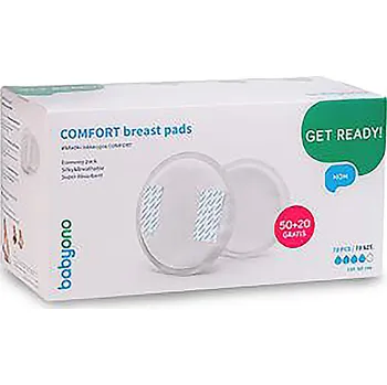 Babyono Laktační vložky Comfort 70 kusů