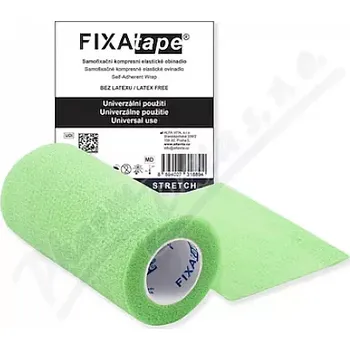 FIXAtape STRETCH samofix.obin.10x450cm neon.zelená