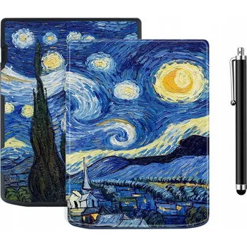 Příslušenství pro čtečku elektronické knihy Pouzdro SMART COVER GRAFIKA pro Pocketbook InkPad 4 / Color 2 / Color 3 + DOTYKOVÉ PERO