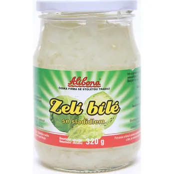 CZ distribuce Alibona Zelí bílé se sladidlem 320 g