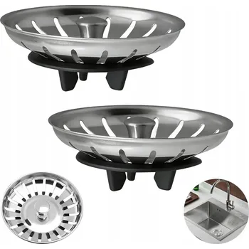 sítko a zátka do dřezu Zátka sítko košíček do dřezu TEKA IKEA FRANKE 2ks