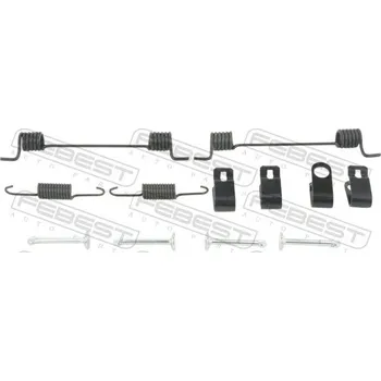 Brzdová čelist Sada příslušenství, parkovací brzdové čelisti FEBEST 1204-SFER-KIT