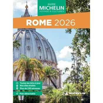 Cestování Guide Vert WE&GO Rome 2026 (FR)