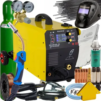Svářečka Svářečka MIG/MAG, MMA, TIG Magnum 30-200 A 230 V