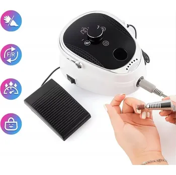 BRUSKA NA NEHTY MANIKÚRA PEDIKÚRA PROFESIONÁLNÍ SADA FRÉZ VÝKON 50W