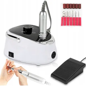 BRUSKA NA NEHTY MANIKÚRA PEDIKÚRA PROFESIONÁLNÍ SADA FRÉZ VÝKON 50W