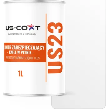 Lak na dřevo Akrylová Barva na dřevo, nábytek, kov, stěny US-Coat 1 l Bezbarvá polomatná