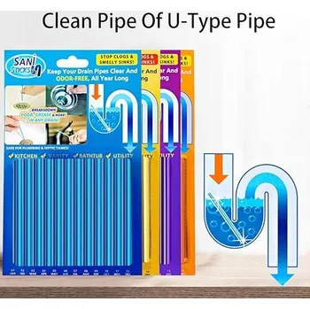 ČISTICÍ TYČINKY DO ODPADŮ PRO UCPANÉ TRUBKY - ÚČINNÉ