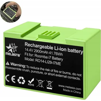 Robotický vysavač Záruka Baterie pro iRobot Roomba i7, i7+, i3, i3+, i4, i4+ 4624864 ABL-D1