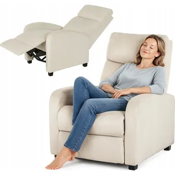 Křeslo Rozkládací křeslo Ekspand béžové