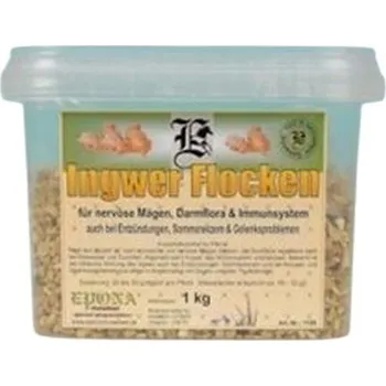 Krmivo pro koně EPONA Ingwer Flocken - zázvorové vločky 1 kg