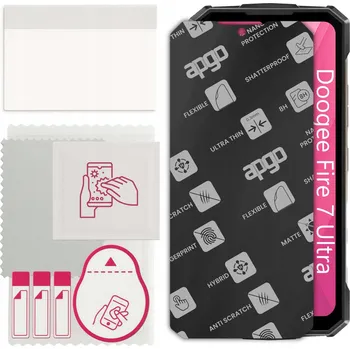 Pouzdro na mobilní telefon Sklo MATNÉ pro Doogee Fire 7 Ultra, alternativa tvrzeného skla