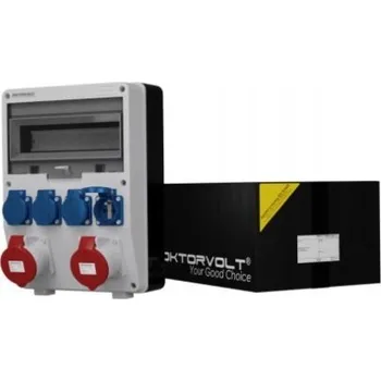 Rozvaděč Staveništní rozvaděč TD 2x32A 4x230V zásuvky Mennekes Doktorvolt 2435