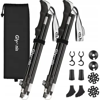 Trekingová hůl Trekkingové hole Glymnis Skládací trekingové hole 110-130 cm