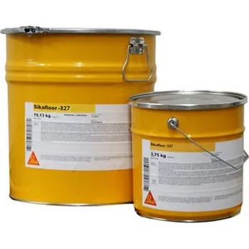 Stavební pojivo Sika Sikafloor®-327 · 20kg · Elastická PUR podlaha bez VOC · RAL 7047 (telešedý 4)