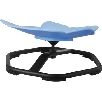 Vevor Otočné dětské sedátko tvar slona nosnost 220 lbs kovová základna modré